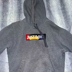 Grey Nike hoodie